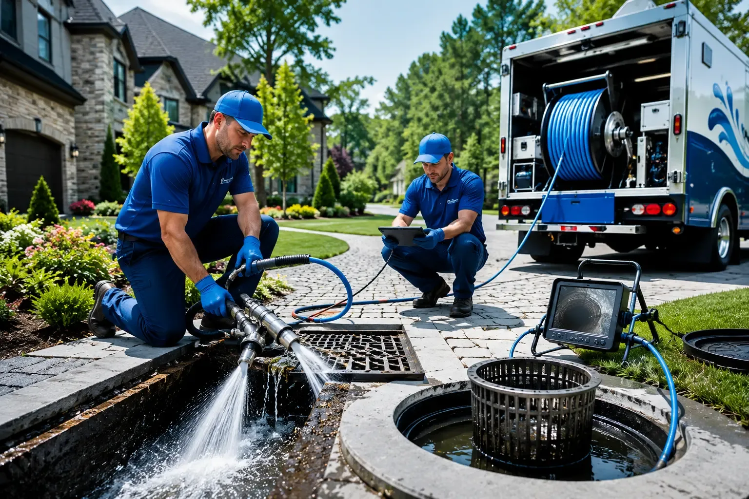Local outdoor drain cleaning professionals in Colbert, GA